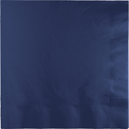 Navy Blue Lunch Napkins