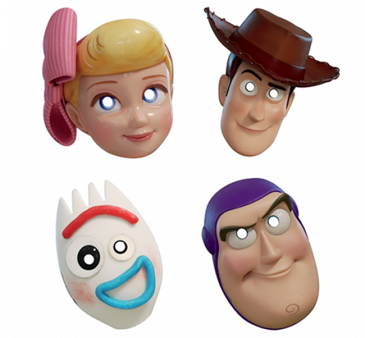 Toy Story 4 Paper Masks