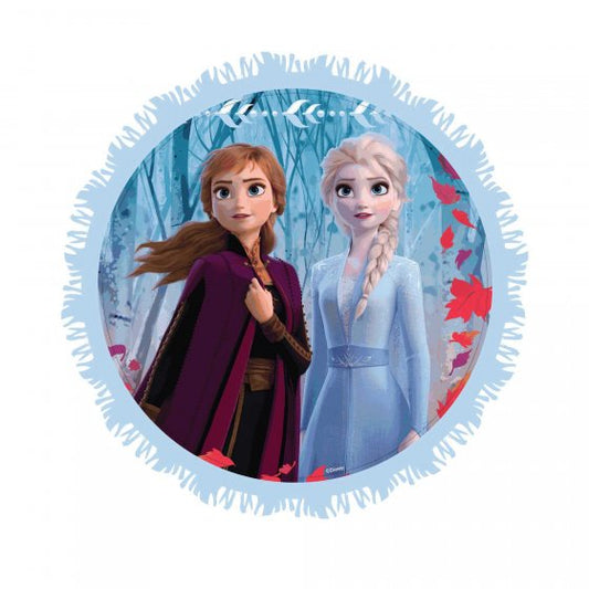 Frozen 2 Expandable Pull String Drum Pinata (Fringe Colour May Vary)