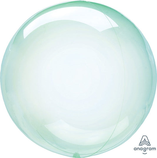 Crystal Clearz Petite Green Round Balloon S15