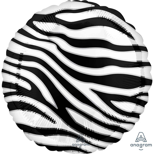 45cm Standard HX Zebra Print Animalz S18
