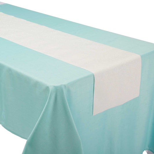 Shimmering Party Iridescent Linen Table Runner