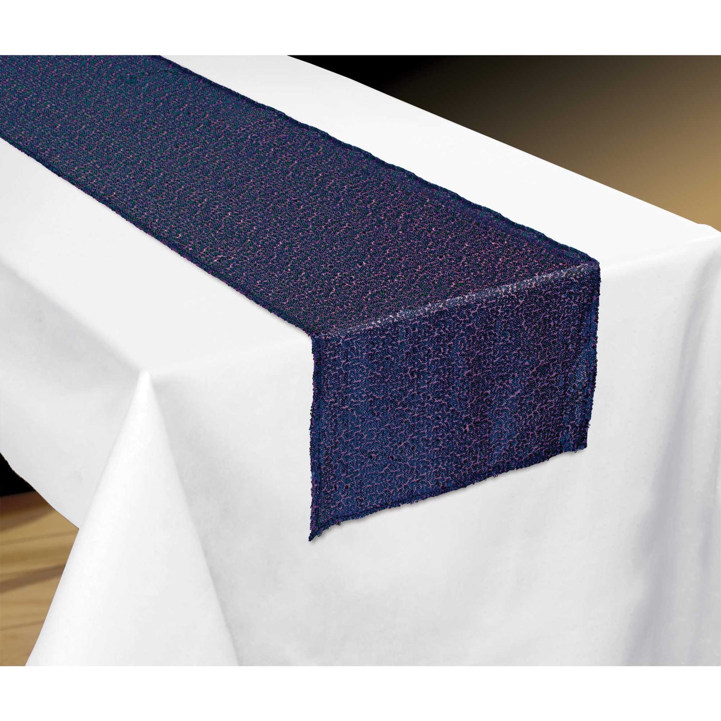 Sparkling Sapphire Table Runner Fabric