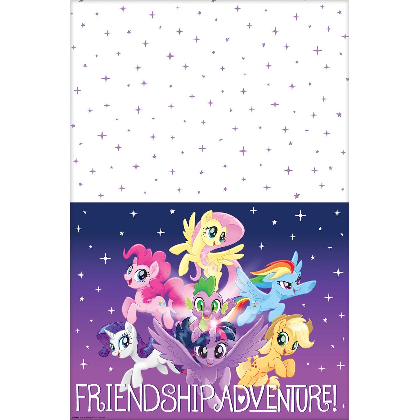 My Little Pony Friendship Adventures Plastic Tablecover