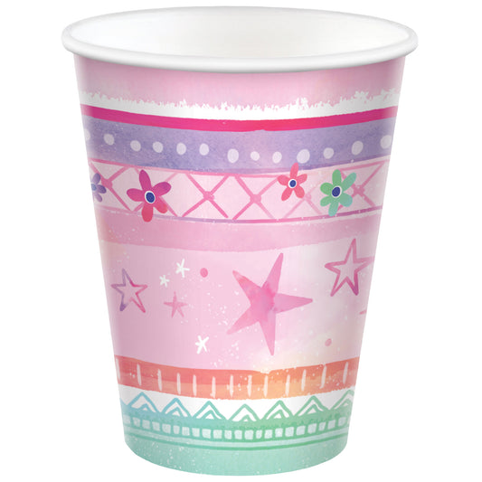Girl-Chella Birthday 9oz / 266ml Paper Cups