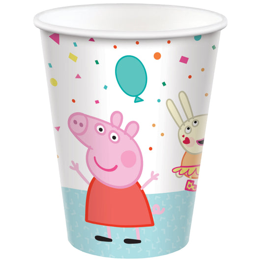 Peppa Pig Confetti Party 9oz / 266ml Paper Cups