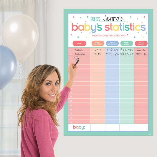 Baby Shower Statistics Game