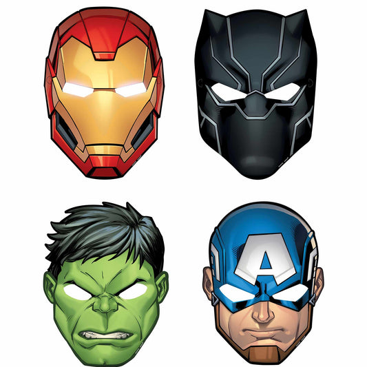 Marvel Avengers Powers Unite Paper Masks