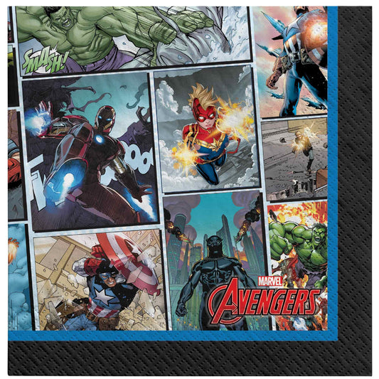 Marvel Avengers Powers Unite Beverage Napkins