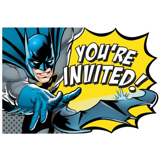 Batman Heroes Unite Invitations