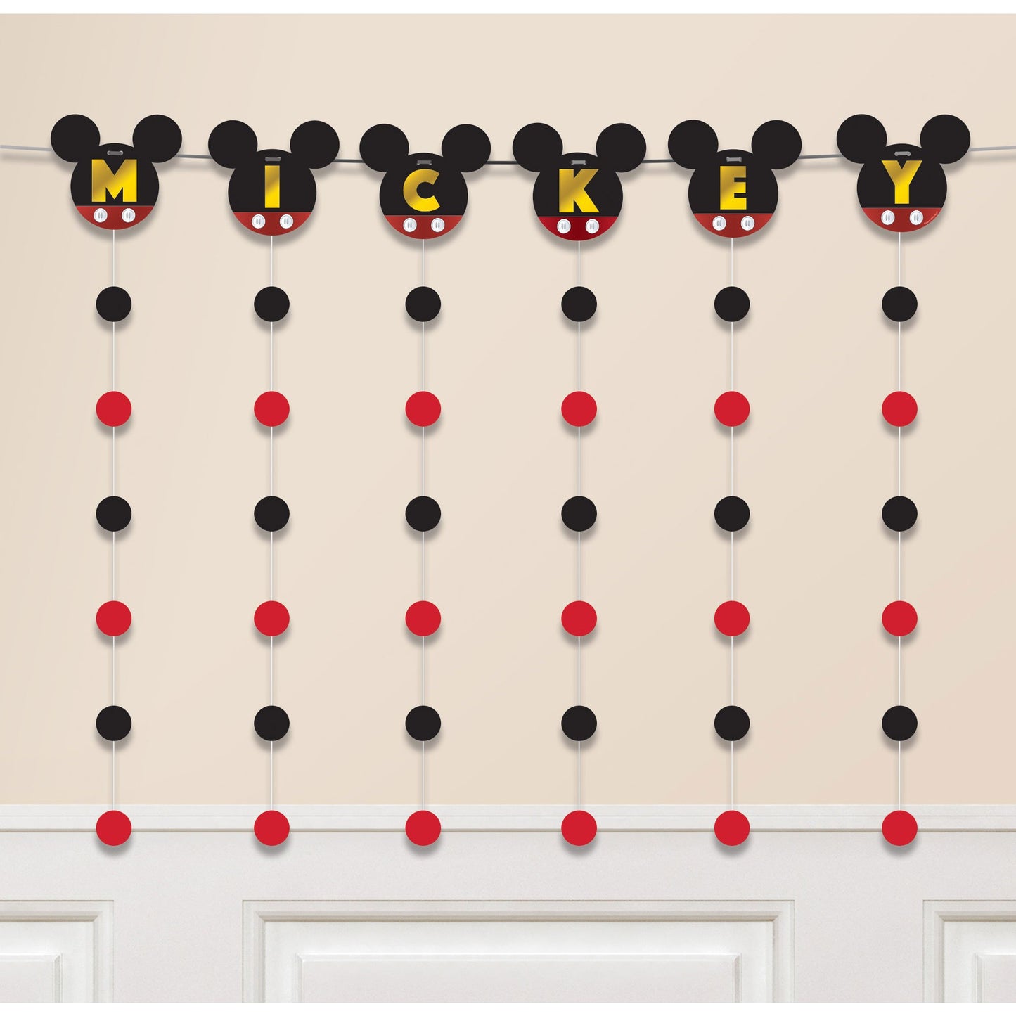 Mickey Mouse Forever Banner String Decoration Kit