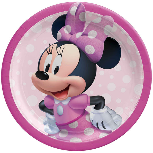 Minnie Mouse Forever 23cm Round Paper Plates