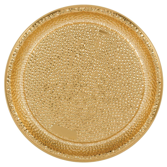 Premium Tray Gold Hammered Look