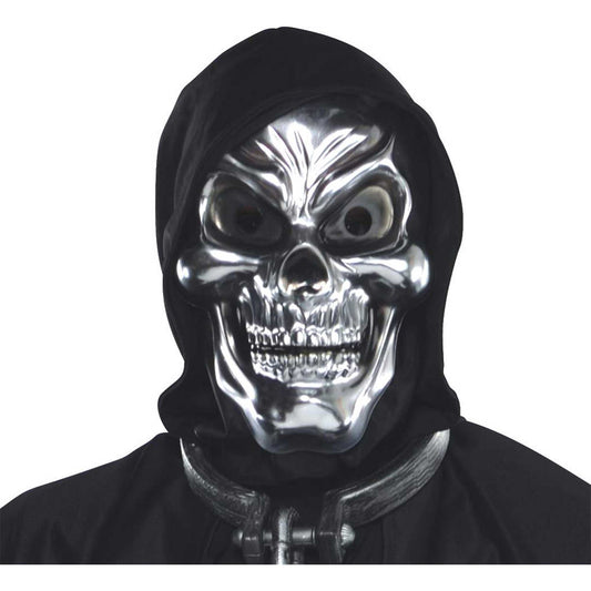 Skull 3D Silver Mask