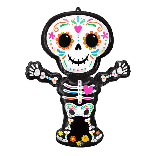 SuperShape Day of the Dead Standing Skeleton P35
