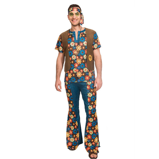 Costume Groovy Hippy Man XL