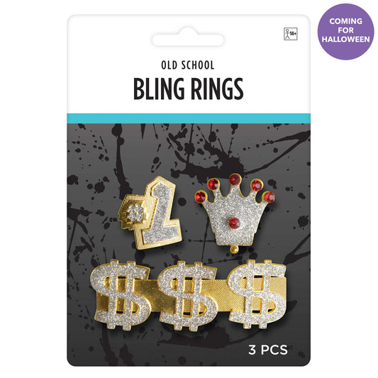 Bling Gold Rings