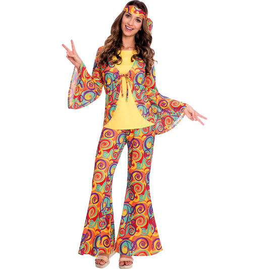 Costume Hippy Woman Size 16-18
