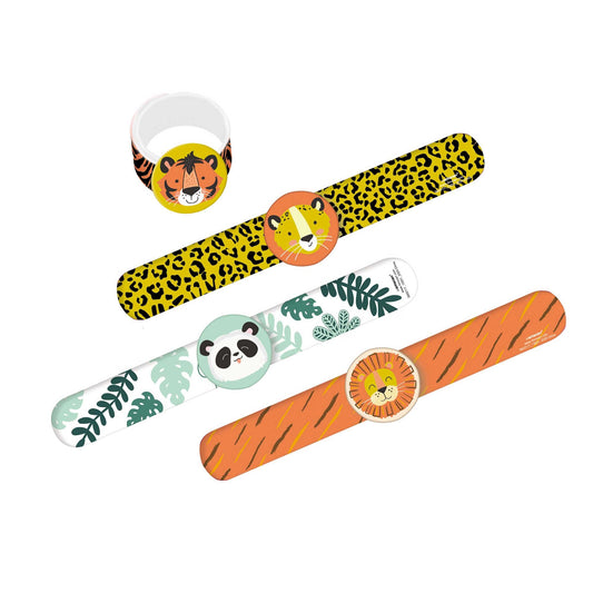 Get Wild Jungle Slap Bracelets Favors