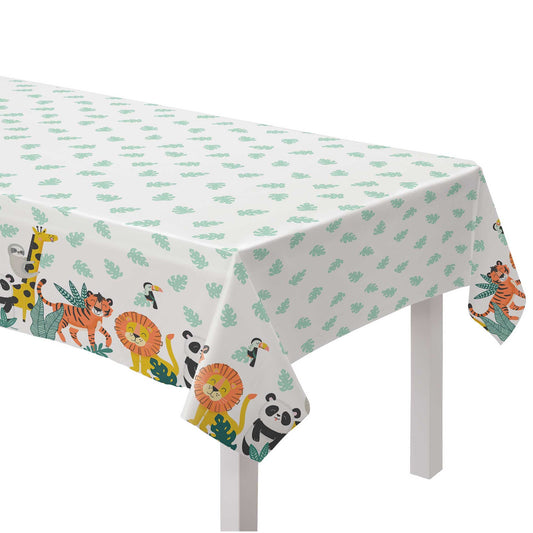 Get Wild Jungle Plastic Tablecover