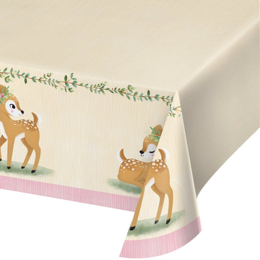 Deer Little One Tablecover All Over Print Paper 137cm x 259cm