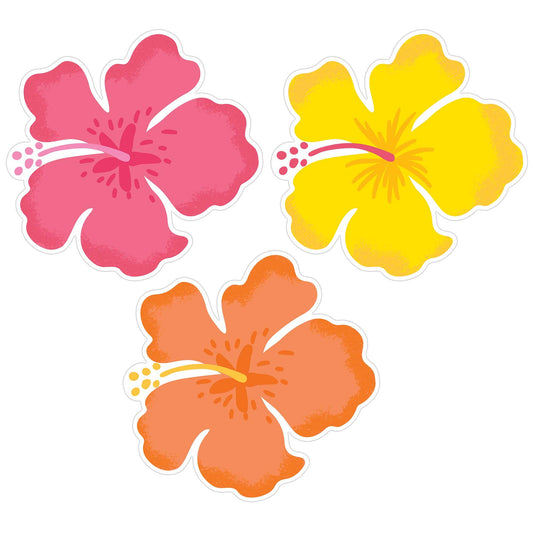 Summer Hibiscus Flower Cutout