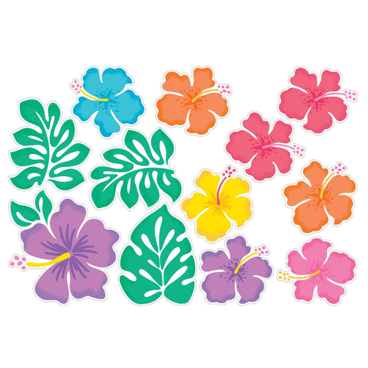 Summer Hibiscus Cutouts Value Pack