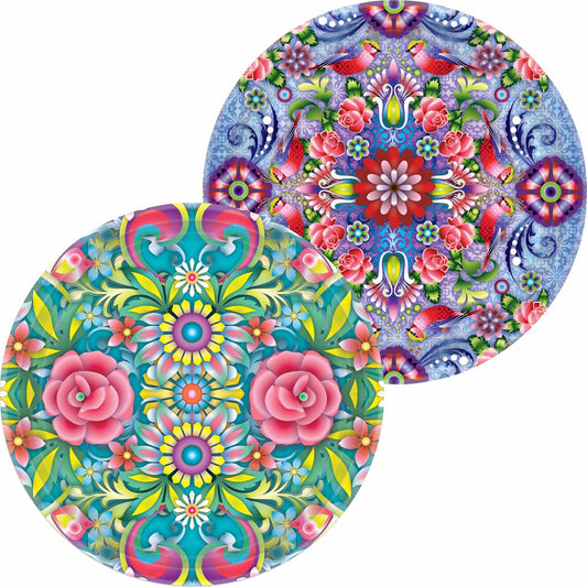 Catalina 17cm Round Paper Plates Mixed Designs