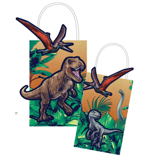 Jurassic Into The Wild Create Your Own Paper Kraft Bags