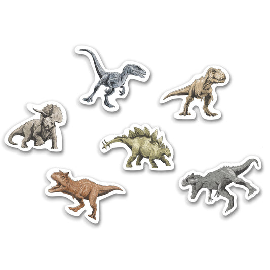 Jurassic Into The Wild Shaped Erasers