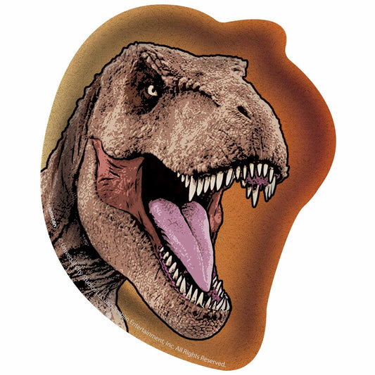 Jurassic Into The Wild Shaped Paper Plates 23cm x 19cm