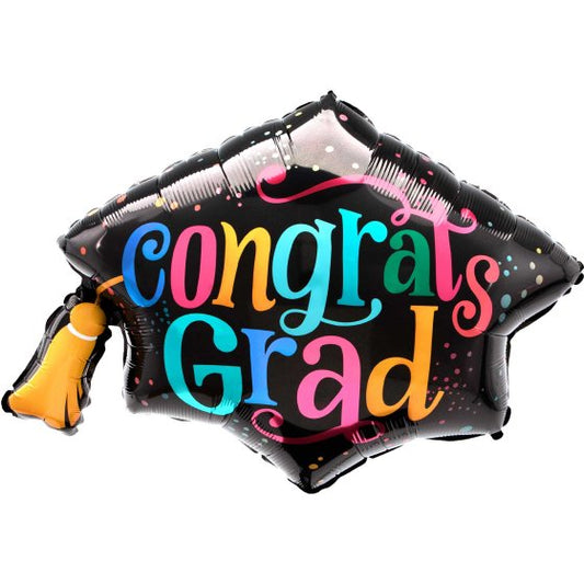 SuperShape Follow Your Dreams congrats Grad Cap P30