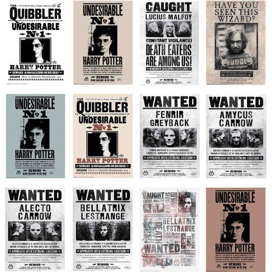 Harry Potter Wanted Posters SRT