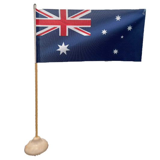 Desk Flag Australian 30cm x 15cm