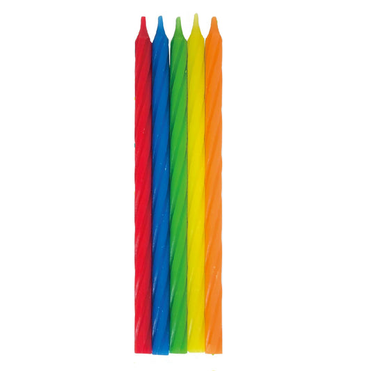 Primary Twist Taper Candles