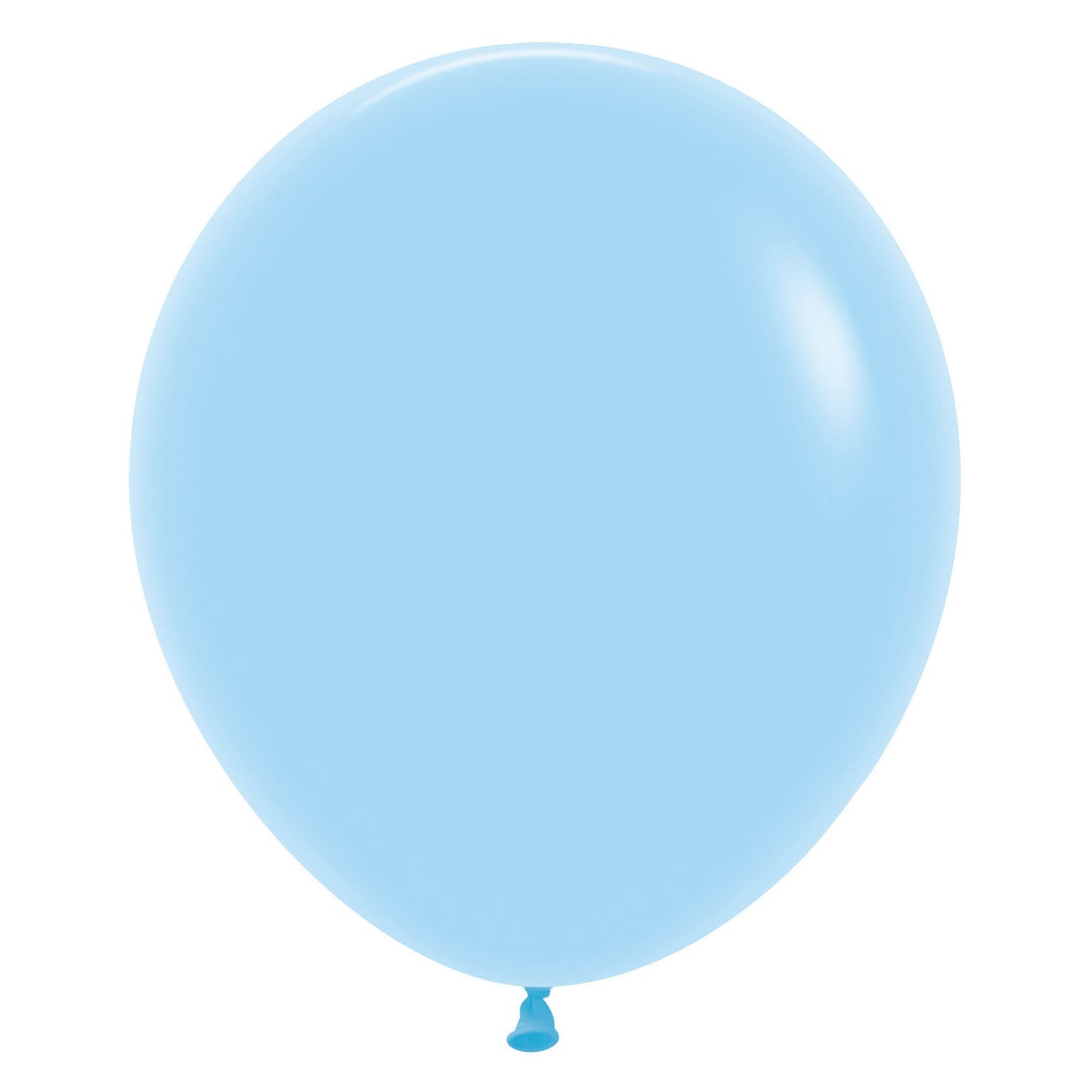 Sempertex 45cm Pastel Matte Blue Latex Balloons 640, 6PK