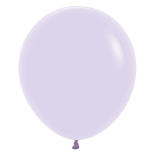Sempertex 45cm Pastel Matte Lilac Latex Balloons 650, 6PK