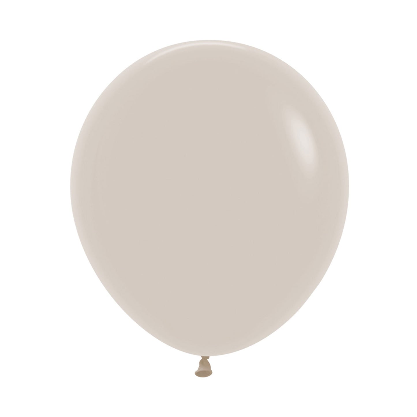 Sempertex 45cm Fashion White Sand Latex Balloons 071, 6PK