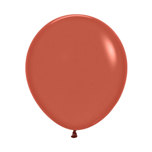 Sempertex 45cm Fashion Terracotta Latex Balloons 072, 6PK