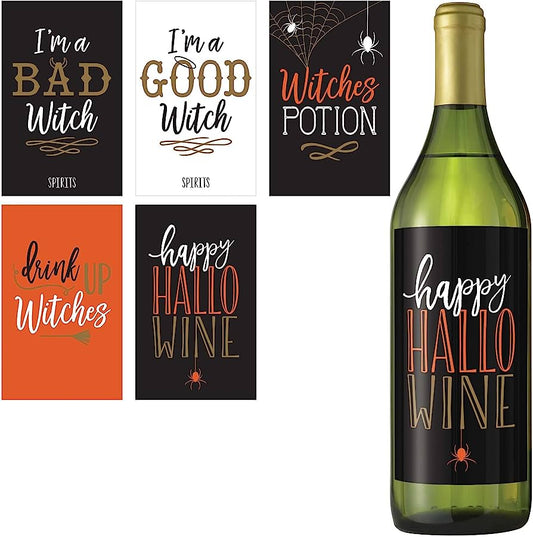 Wicked Bottle Labels Assorted Designs