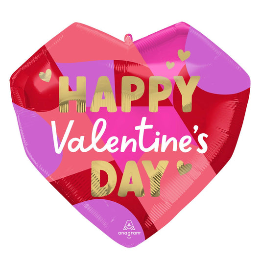 SuperShape XL Happy Valentine's Day Blocking Brights P35