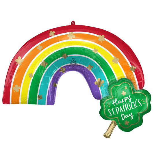 SuperShape Happy St Patrick's Day Rainbows & Shamrocks P35