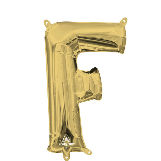 CI: Letter F White Gold L16