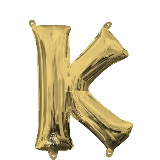 CI: Letter K White Gold L16