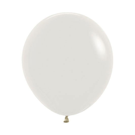 Sempertex 45cm Pastel Dusk Cream Latex Balloons 107, 6PK