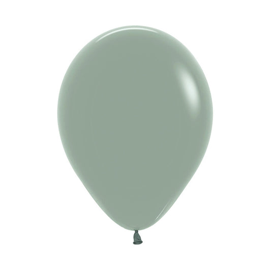 Sempertex 12cm Pastel Dusk Laurel Green Latex Balloons 127, 50PK