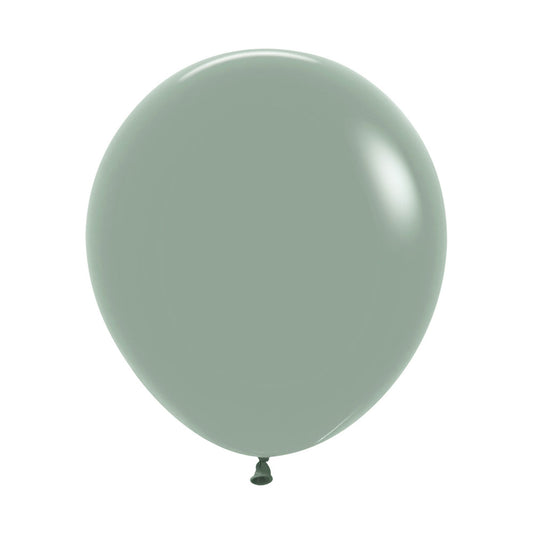 Sempertex 45cm Pastel Dusk Laurel Green Latex Balloons 127, 6PK