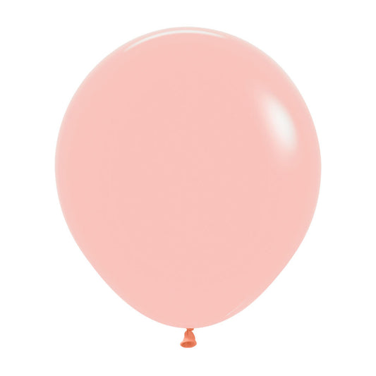 Sempertex 45cm Pastel Matte Melon Latex Balloons 663, 6PK