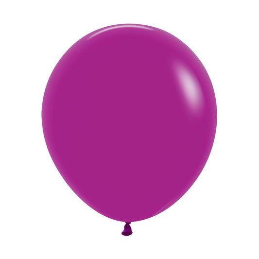 Sempertex 45cm Fashion Purple Orchid Latex Balloons 056, 6PK