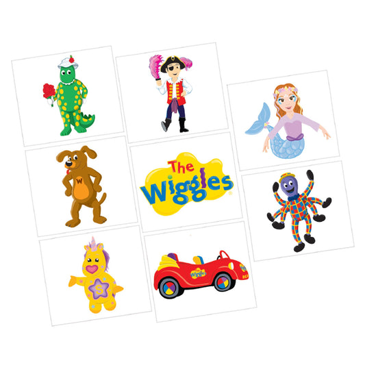 The Wiggles Party Tattoos